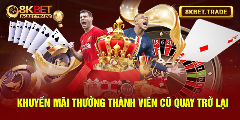 Khuyến mãi thưởng thành viên cũ quay lại