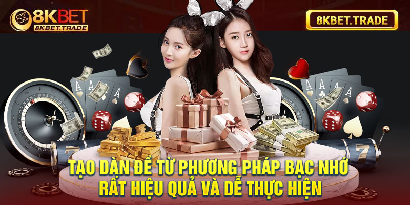 Tạo dàn đề từ phương pháp bạc nhớ rất hiệu quả và dễ thực hiện